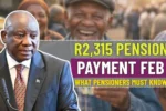 R2,315 Pension Payment February